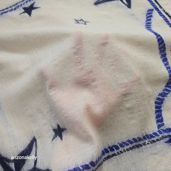 J. Crew Wool Nautical Scarf Lightweight - Picture 10 of 11